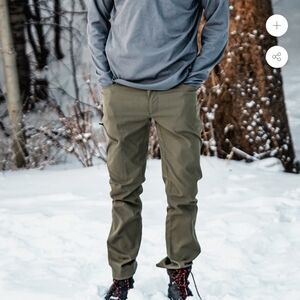 Outdoor Vitals Satu Live Ultralight Adventure Hiking Pants 43x32 in Brown Khaki